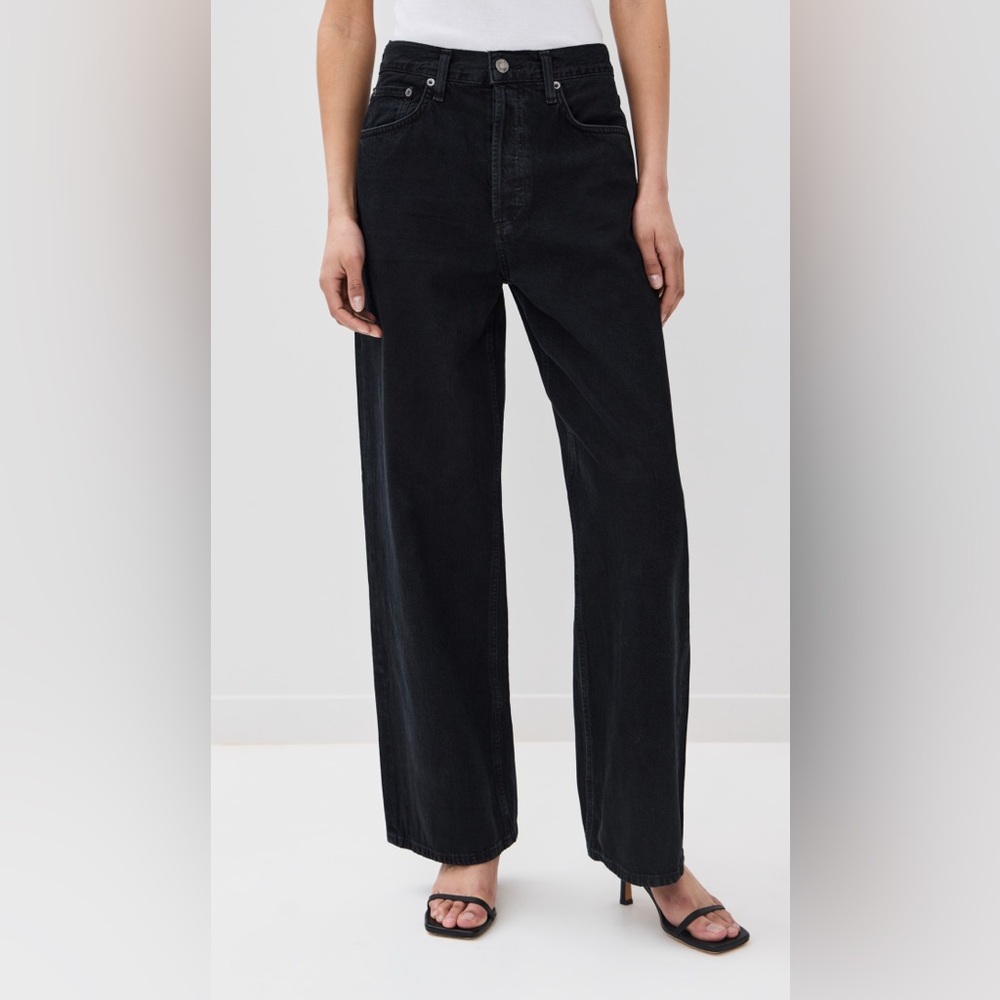 AGOLDE Black Denim Jeans